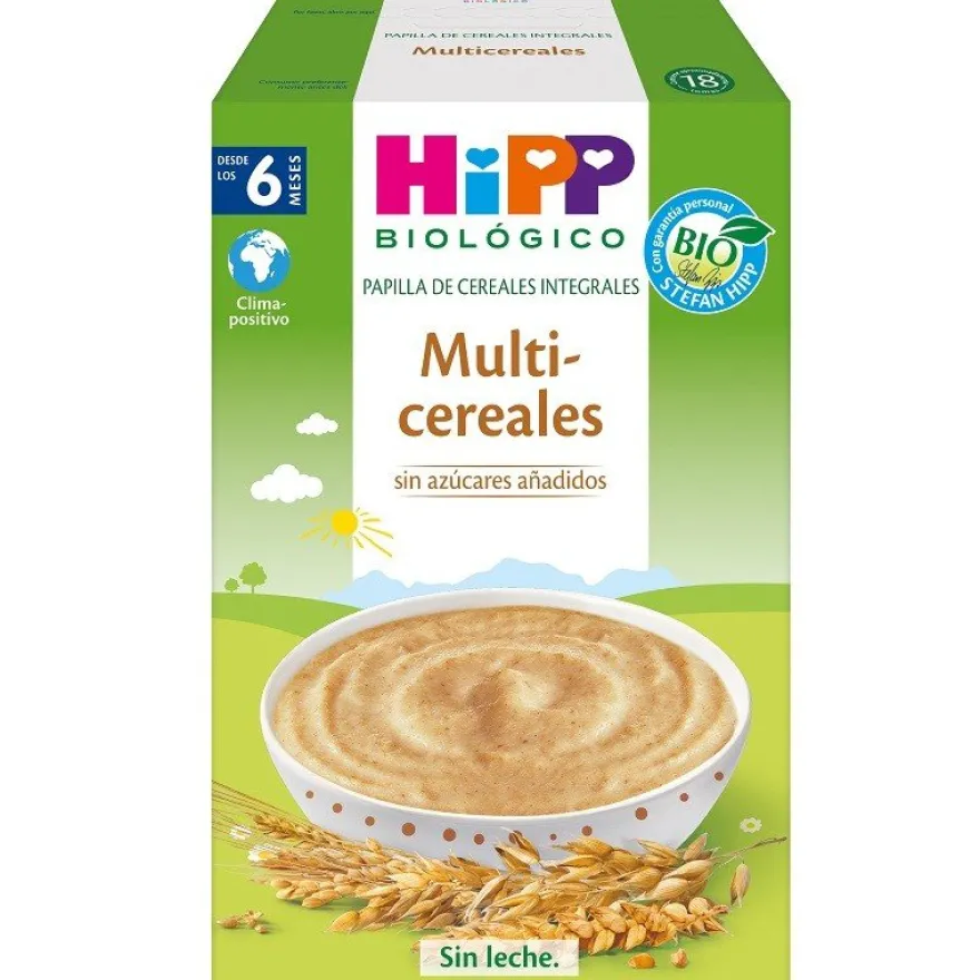 HIPP Biológico Papilla Multicereales Integrales +6 meses 400gr