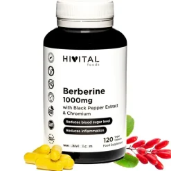 Hivital Berberina 1000 mg 120 cápsulas
