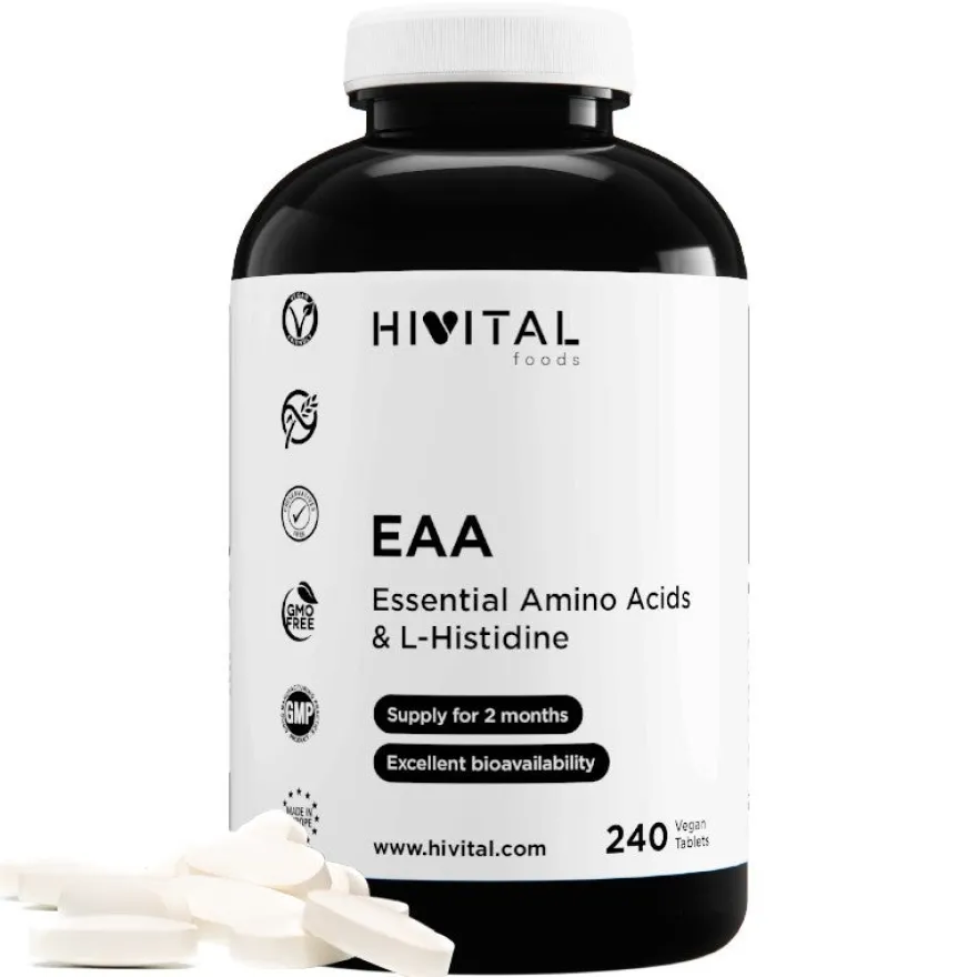 Hivital EAA Aminoácidos Esenciales 240 Comprimidos