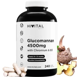 Hivital Glucomanano 4500 mg 240 Cápsulas