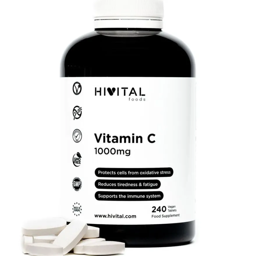 Hivital Vitamina C 1000 mg 240 cápsulas