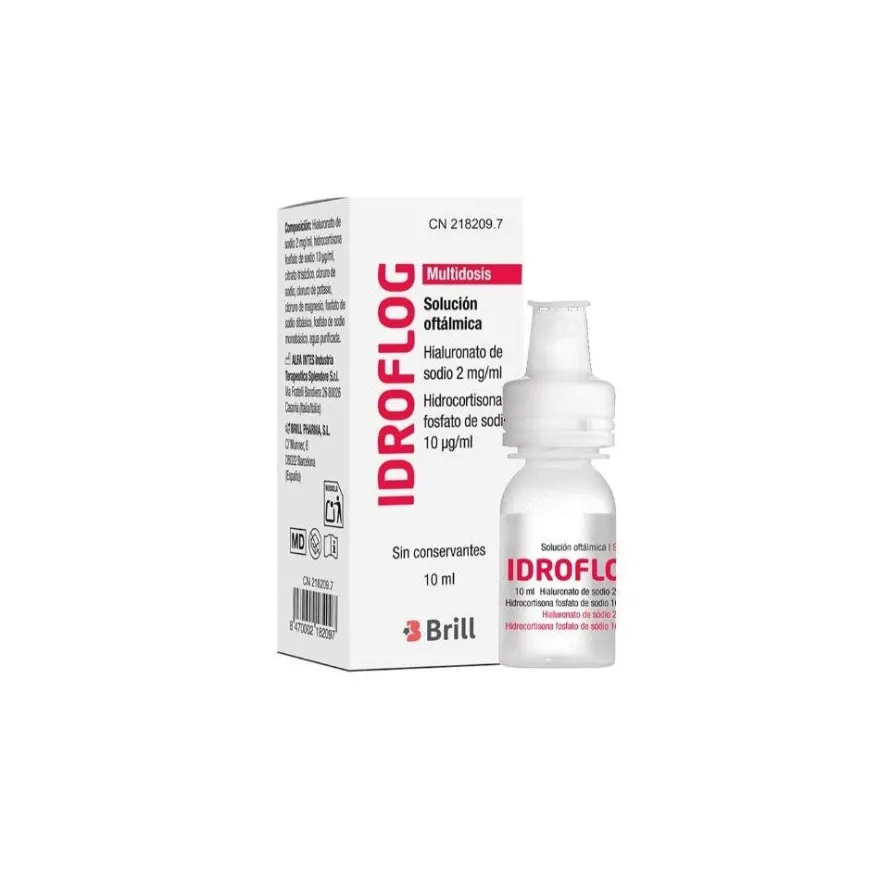 IDROFLOG Solución Oftálmica Multidosis 10 ml