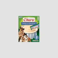 Inaba Churu Dog Receta de Pollo con Atún Snack Perros 8 x 20 g