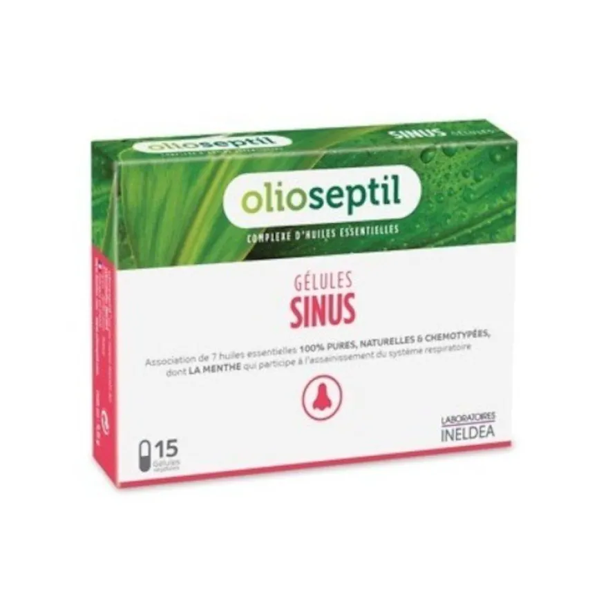 Ineldea Olioseptil Sinus 15 Cápsulas
