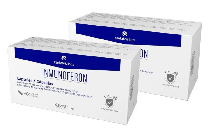 INMUNOFERON Duplo 2x90 Cápsulas PACK OFERTA