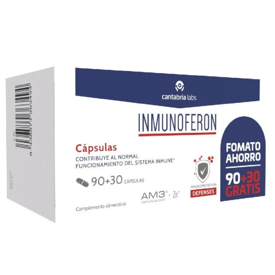 Inmunoferon Formato Ahorro 90+30 Cápsulas