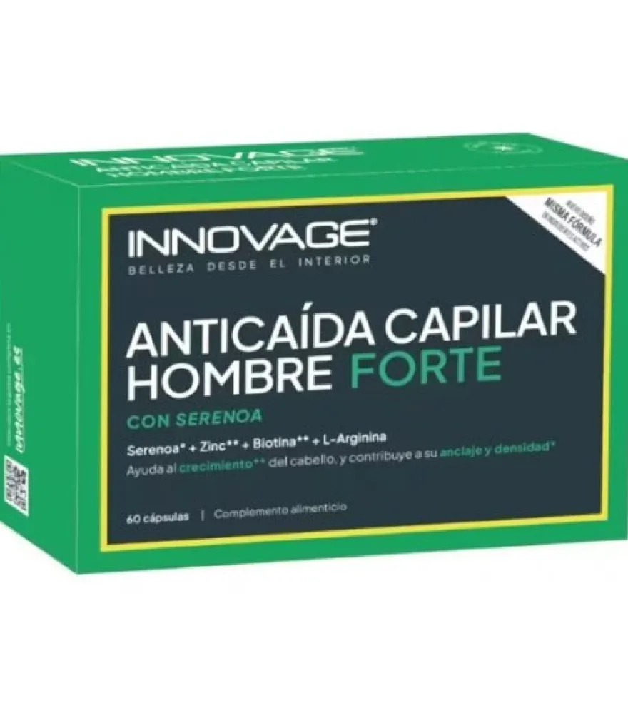 INNOVAGE Anticaída Capilar Hombre Forte 60 Cápsulas
