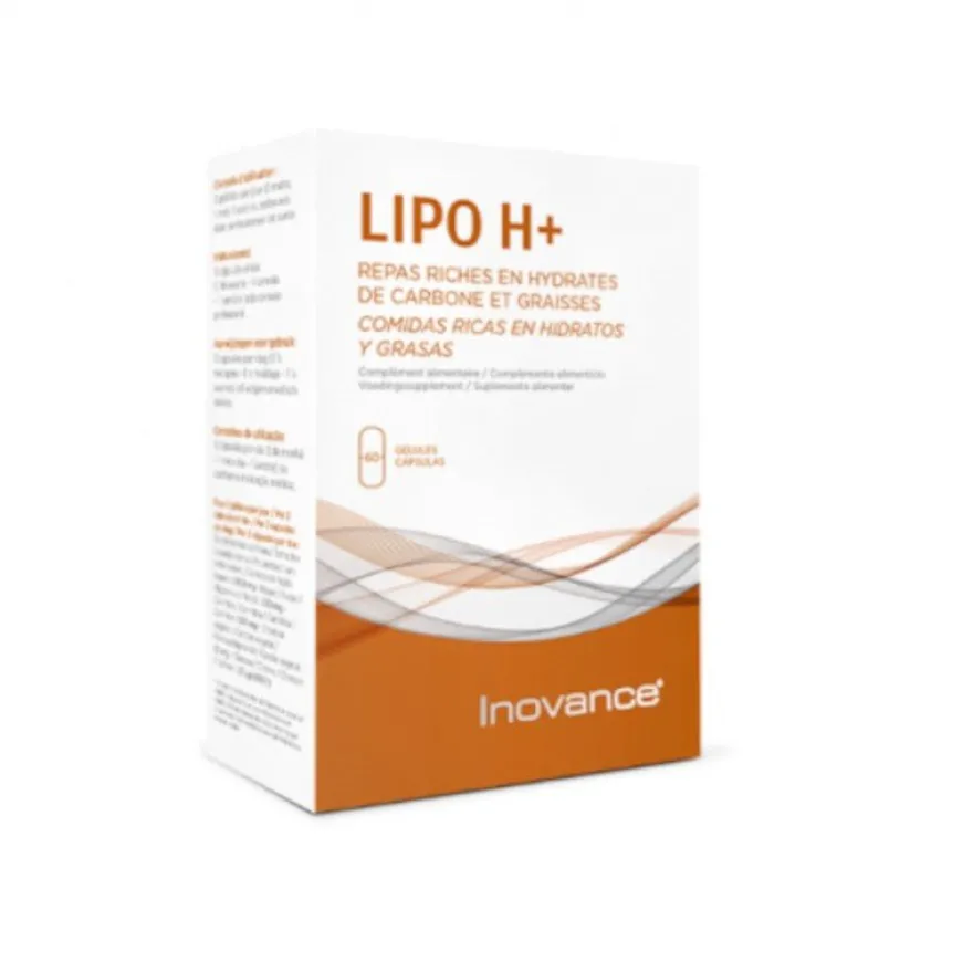 Inovance Lipo H+ 60 Cápsulas