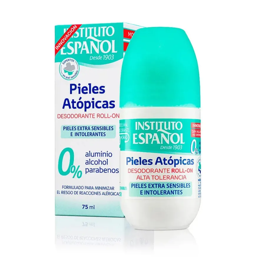 Instituto Español Piel Atópica Desodorante Roll-On Piel Sensible 75 ml