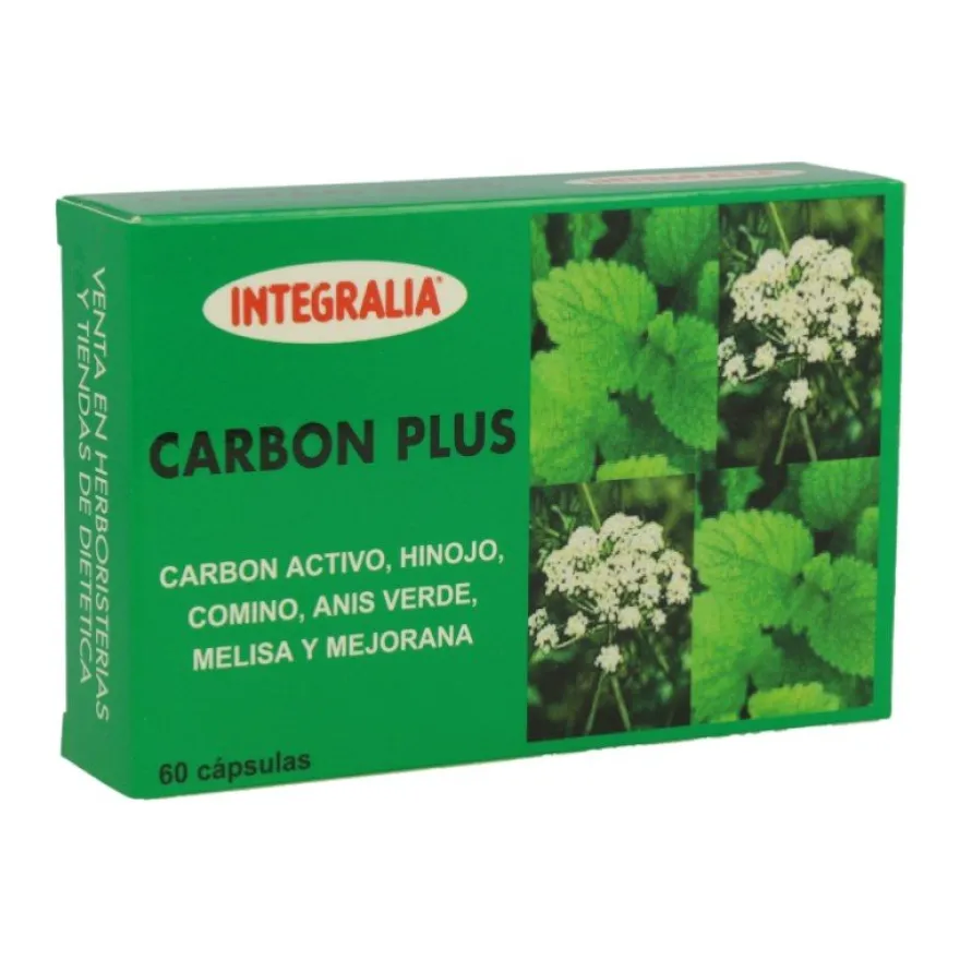 Integralia Carbón Plus 60 Cápsulas