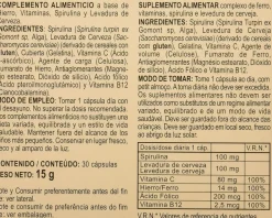 Integralia Hierro Plus 30 Cápsulas