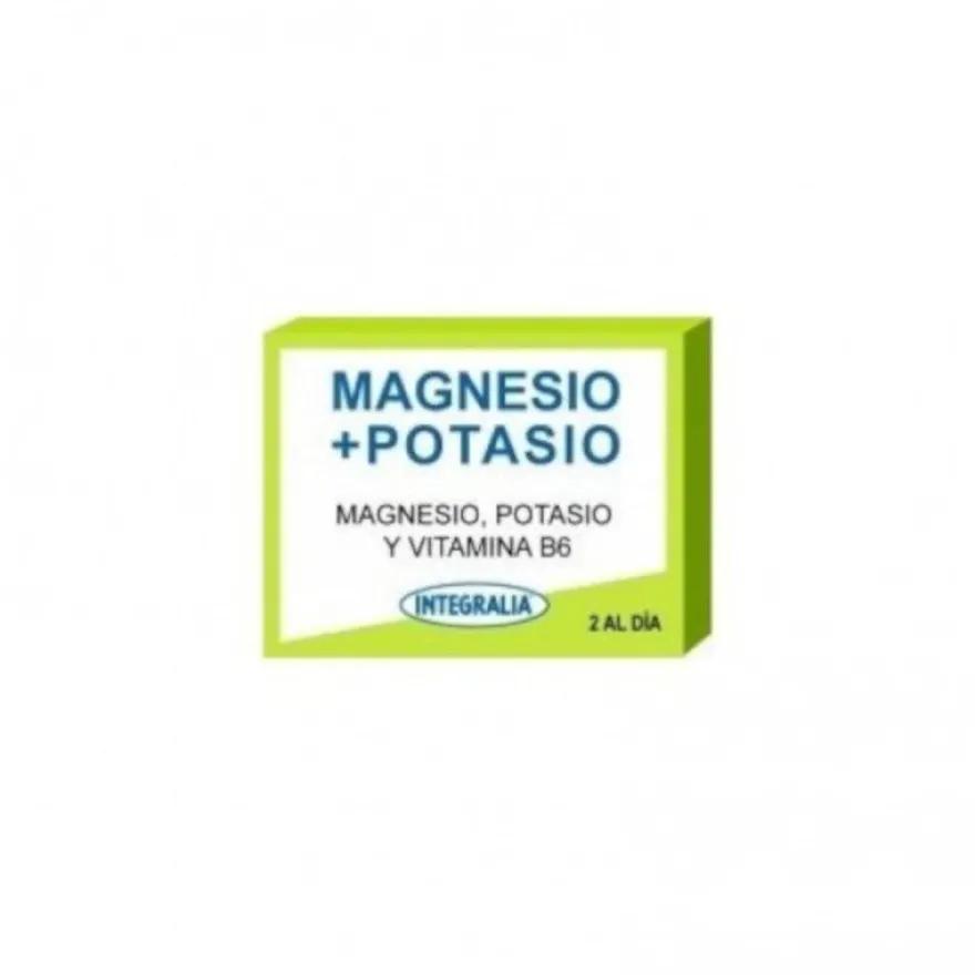 Integralia Magnesio + Potasio 60 Cápsulas