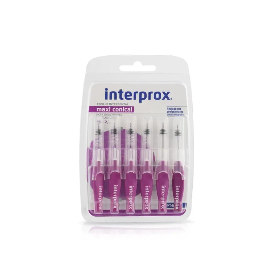 INTERPROX Cepillo Interproximal Recto Maxi Conical 2.3x6uds