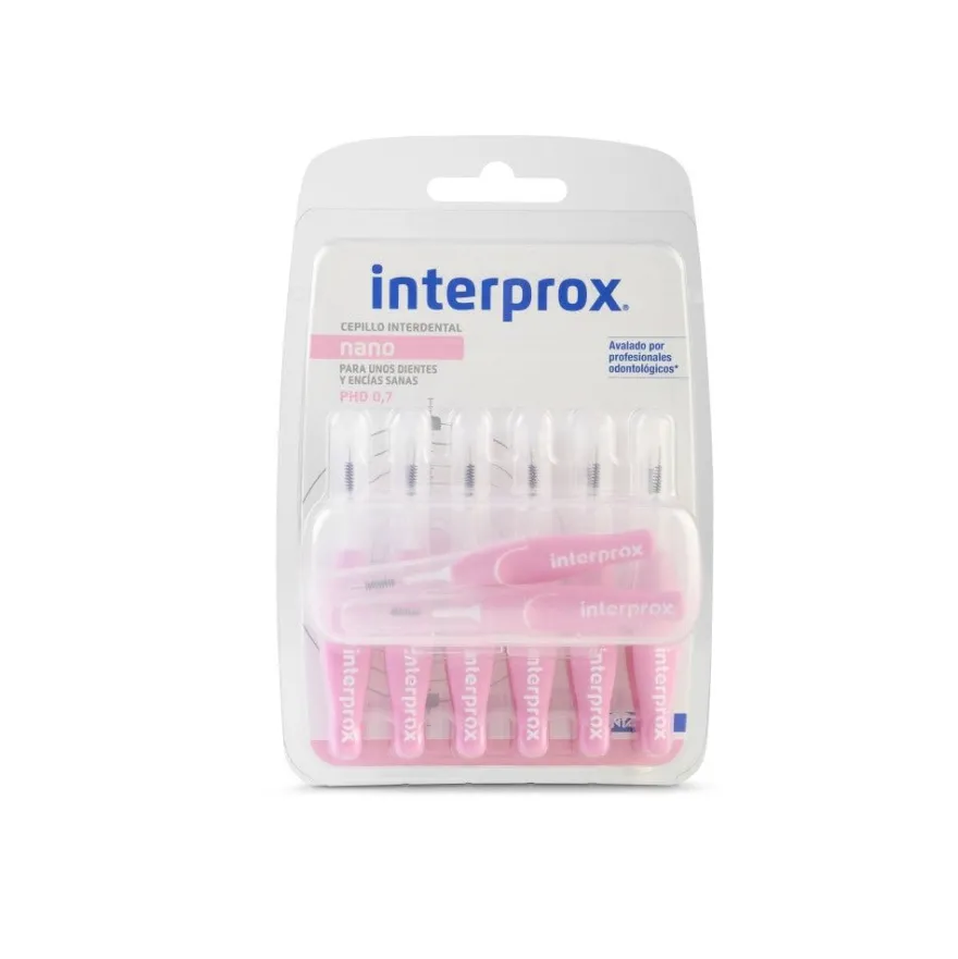 INTERPROX Cepillo Interproximal Recto Nano 0.7 x14uds