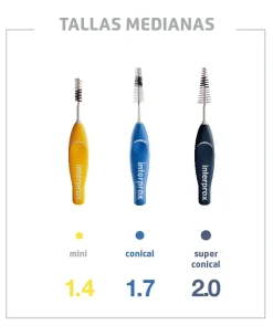 INTERPROX Cepillo Interproximal Recto Mini 1.4 x14