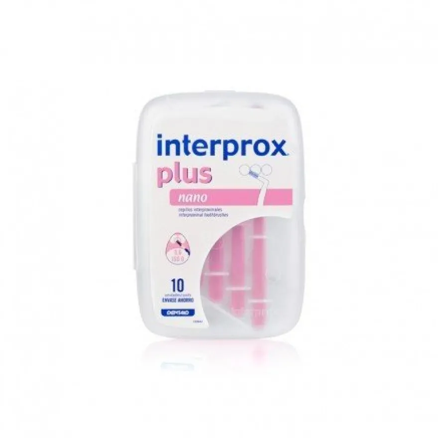 INTERPROX PLUS Cepillo Interproximal Angulado Nano 0.6 x10