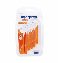 INTERPROX PLUS Cepillo Interproximal Angulado Super Micro 0.9 x6