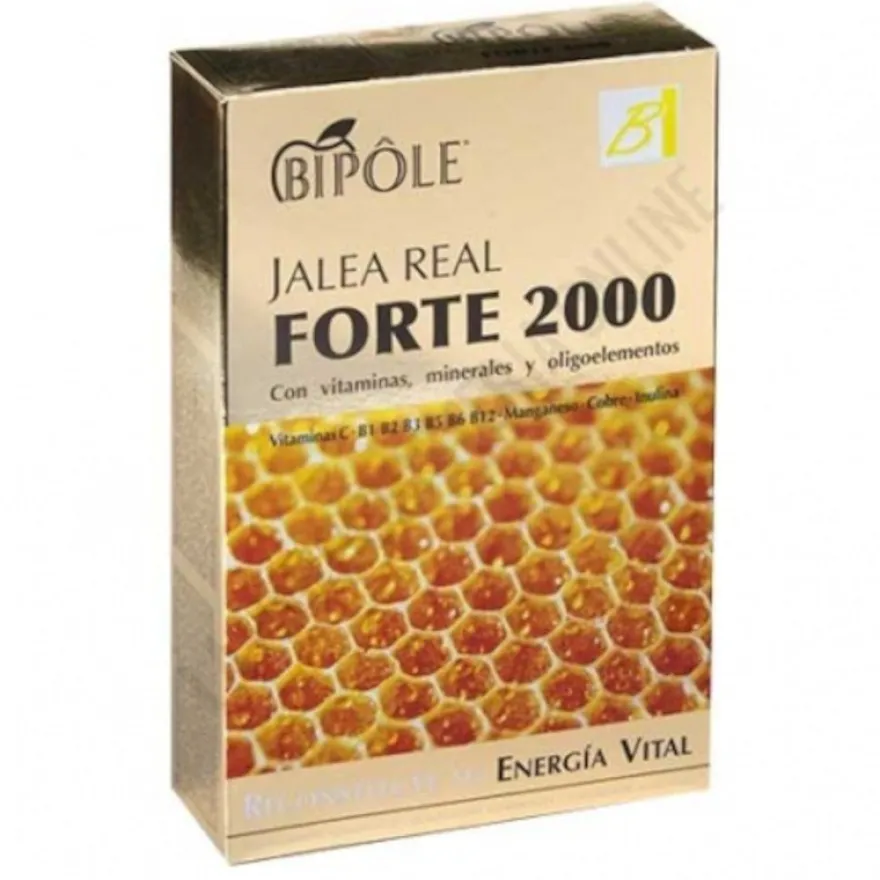 Intersa Bipole Jalea Real Forte 2000 mg 20 Ampollas