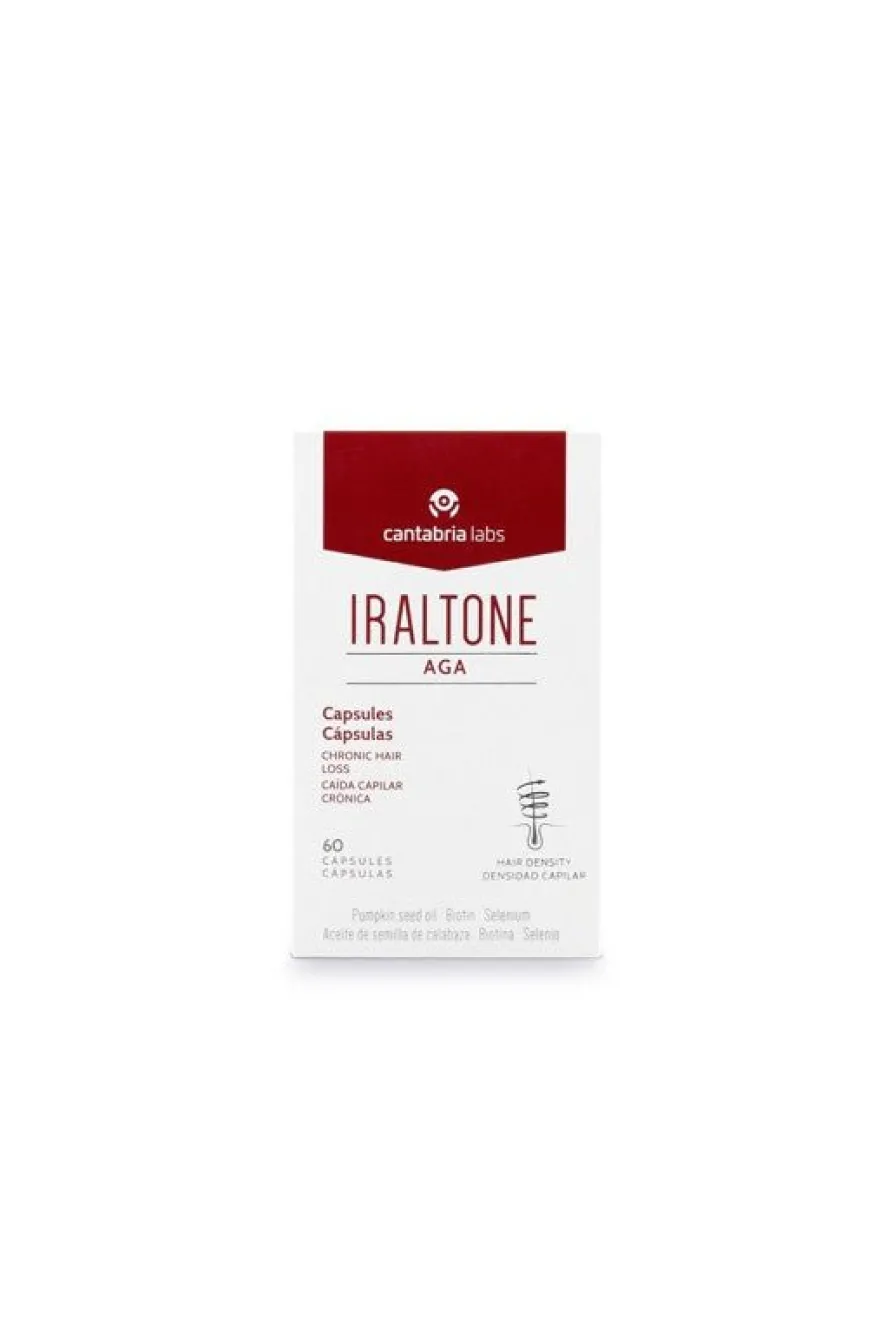 IRALTONE AGA Anticaída 60 Cápsulas