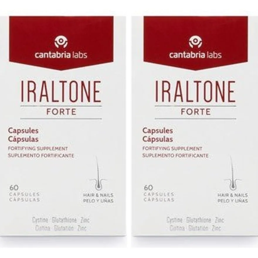 IRALTONE Forte Cabello y Uñas DUPLO 120 Cápsulas