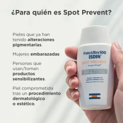 ISDIN Fotoultra 100 Spot Prevent Fusion Fluid SPF 50+ Protector solar (50ml)