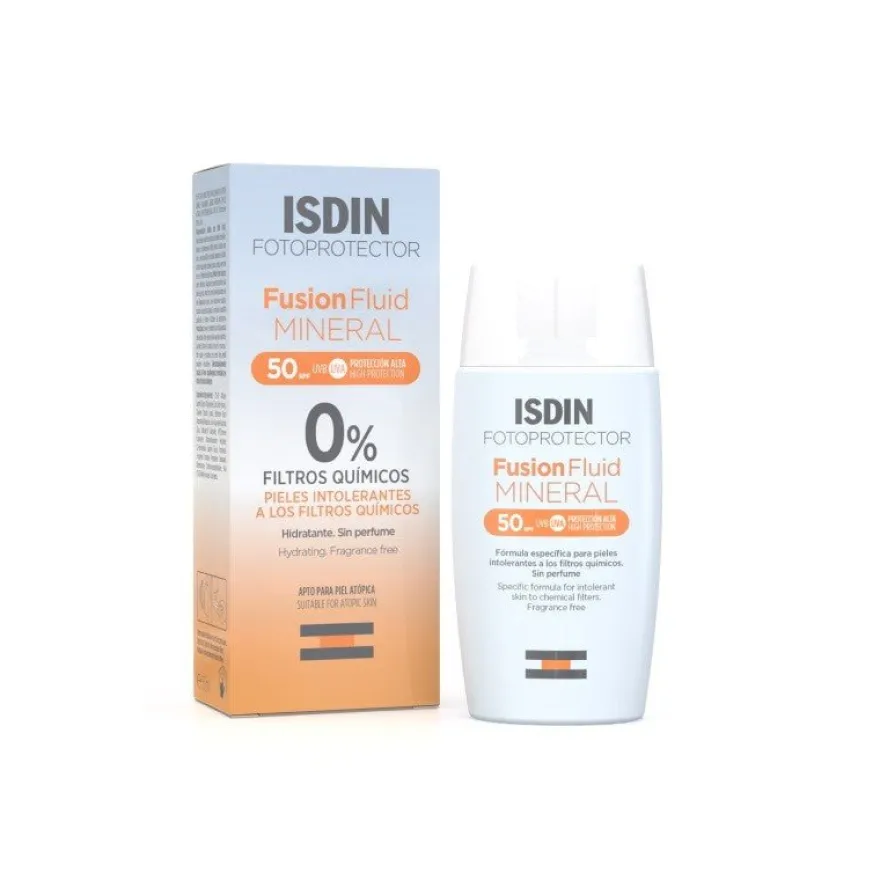 ISDIN Fusion Fluid Mineral SPF 50+ Protector Solar 50ml