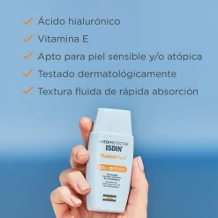 ISDIN Fusion Fluid SPF 50+ Fotoprotector 50ml