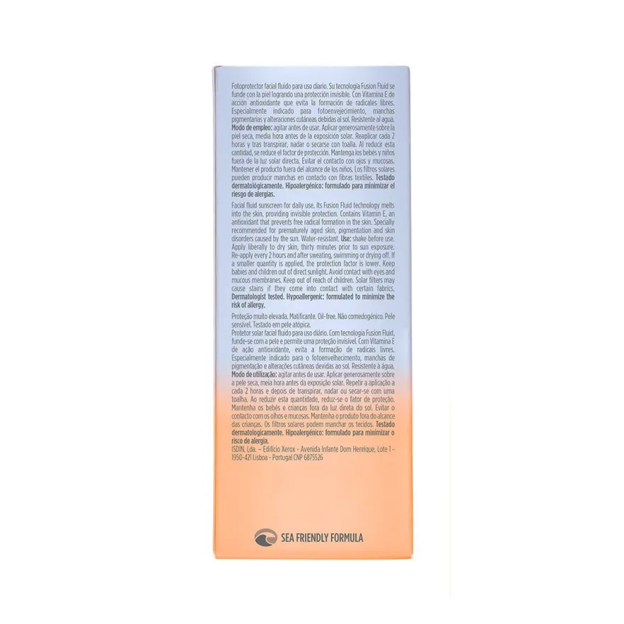 ISDIN Fusion Fluid SPF 50+ Fotoprotector 50ml