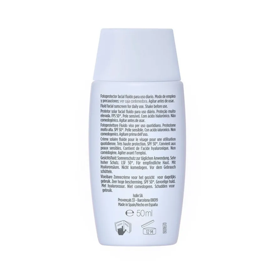 ISDIN Fusion Fluid SPF 50+ Fotoprotector 50ml