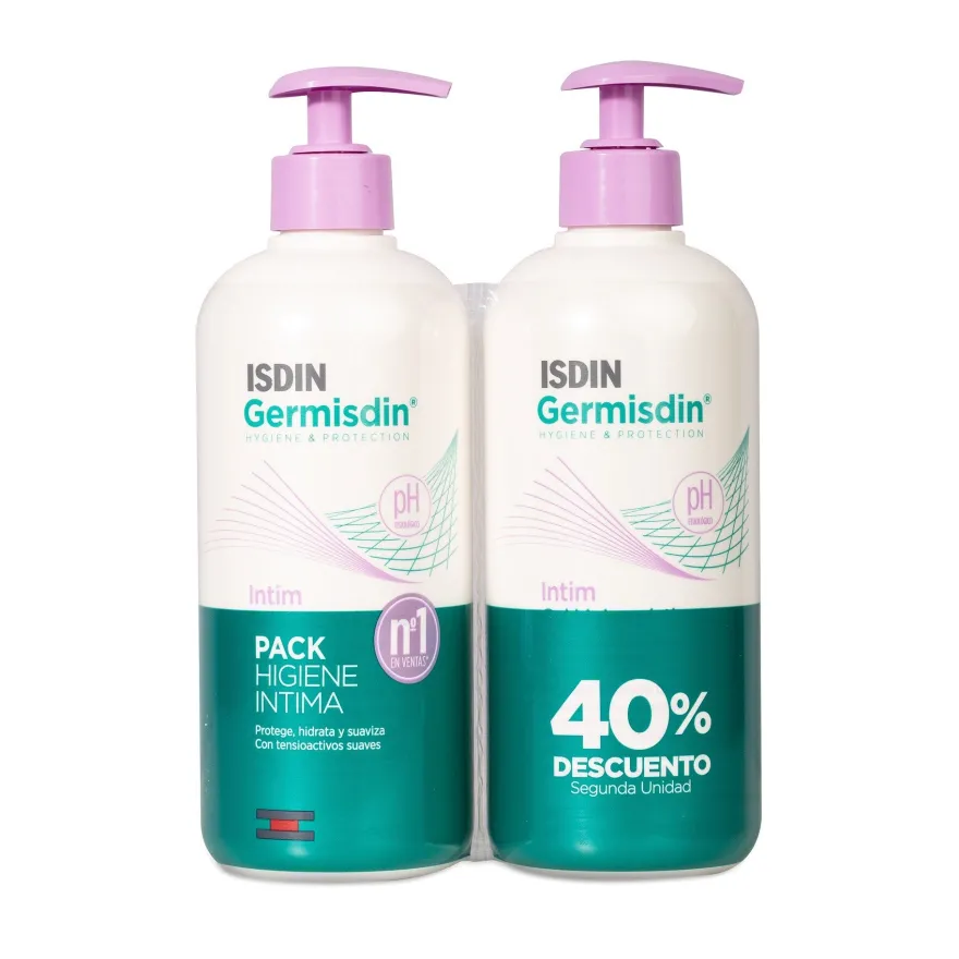 ISDIN GERMISDIN Higiene Íntima DUPLO 500ml x2