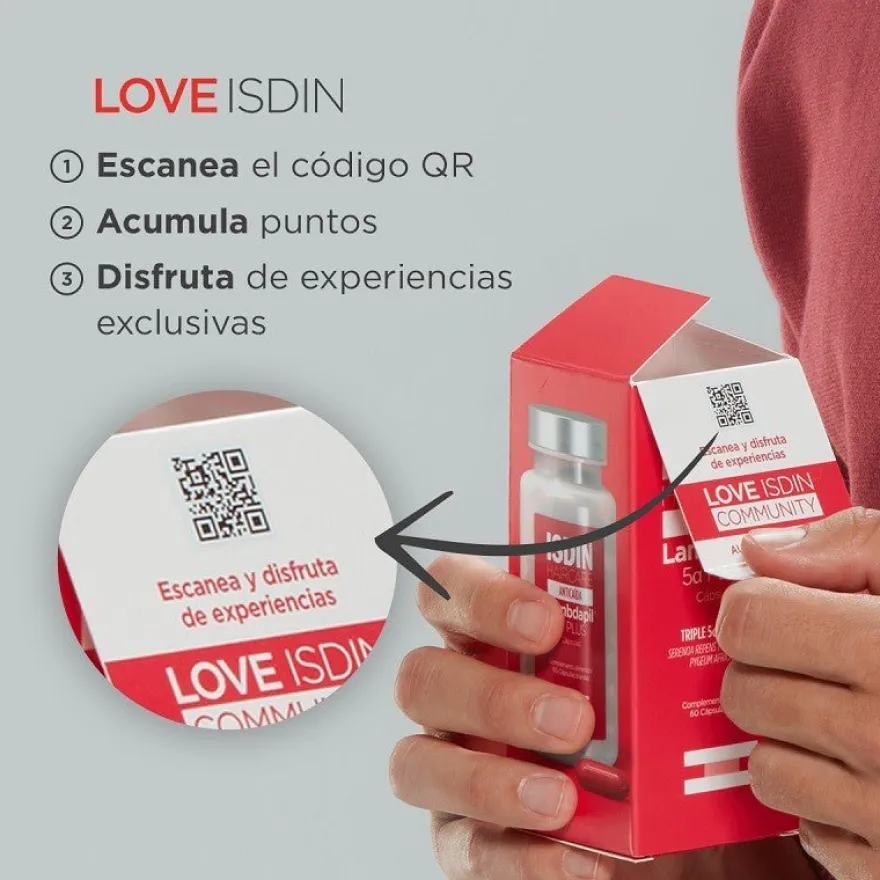ISDIN LAMBDAPIL Anticaída 5 Alfa Plus 60 Cápsulas Blandas