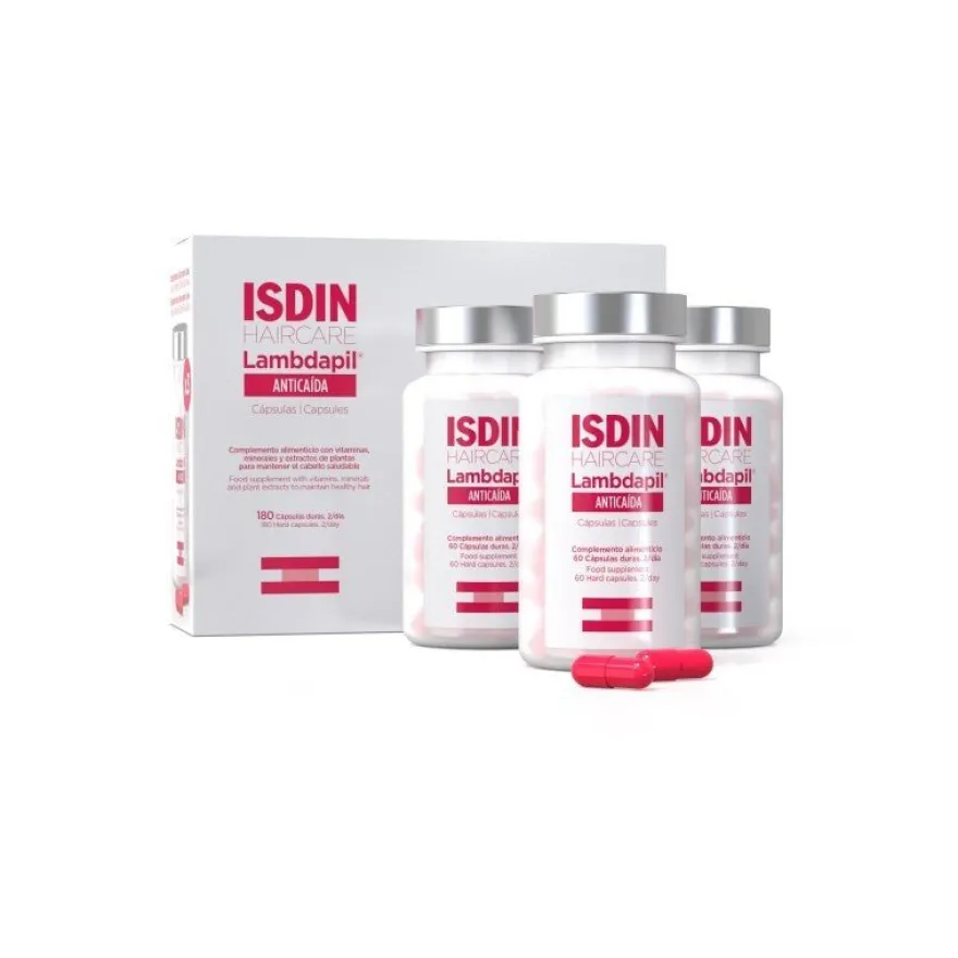 ISDIN LAMBDAPIL Anticaída 180 Cápsulas