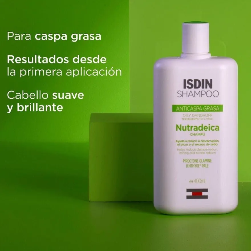 ISDIN Nutradeica Champú Anticaspa Grasa 200ml