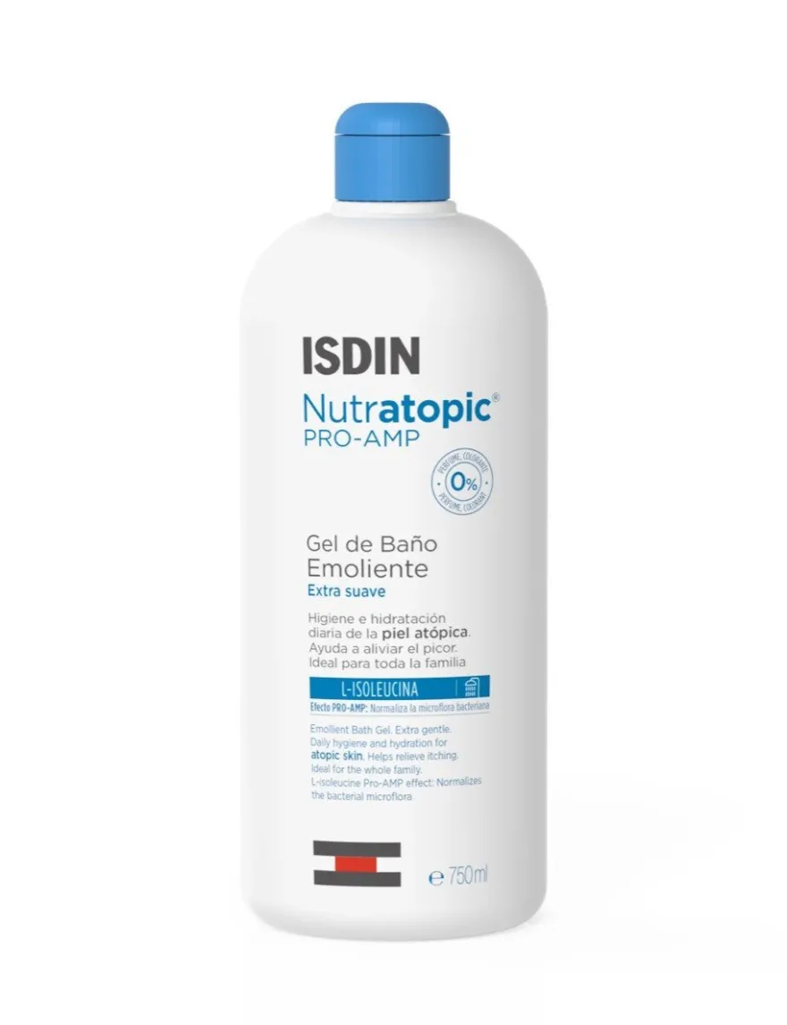 ISDIN Nutratopic Pro-AMP Gel de Baño Emoliente 750ml