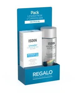 ISDIN UREADIN Contorno de Ojos Gel Crema SPF20 15ml + Regalo Agua Micelar 100ml