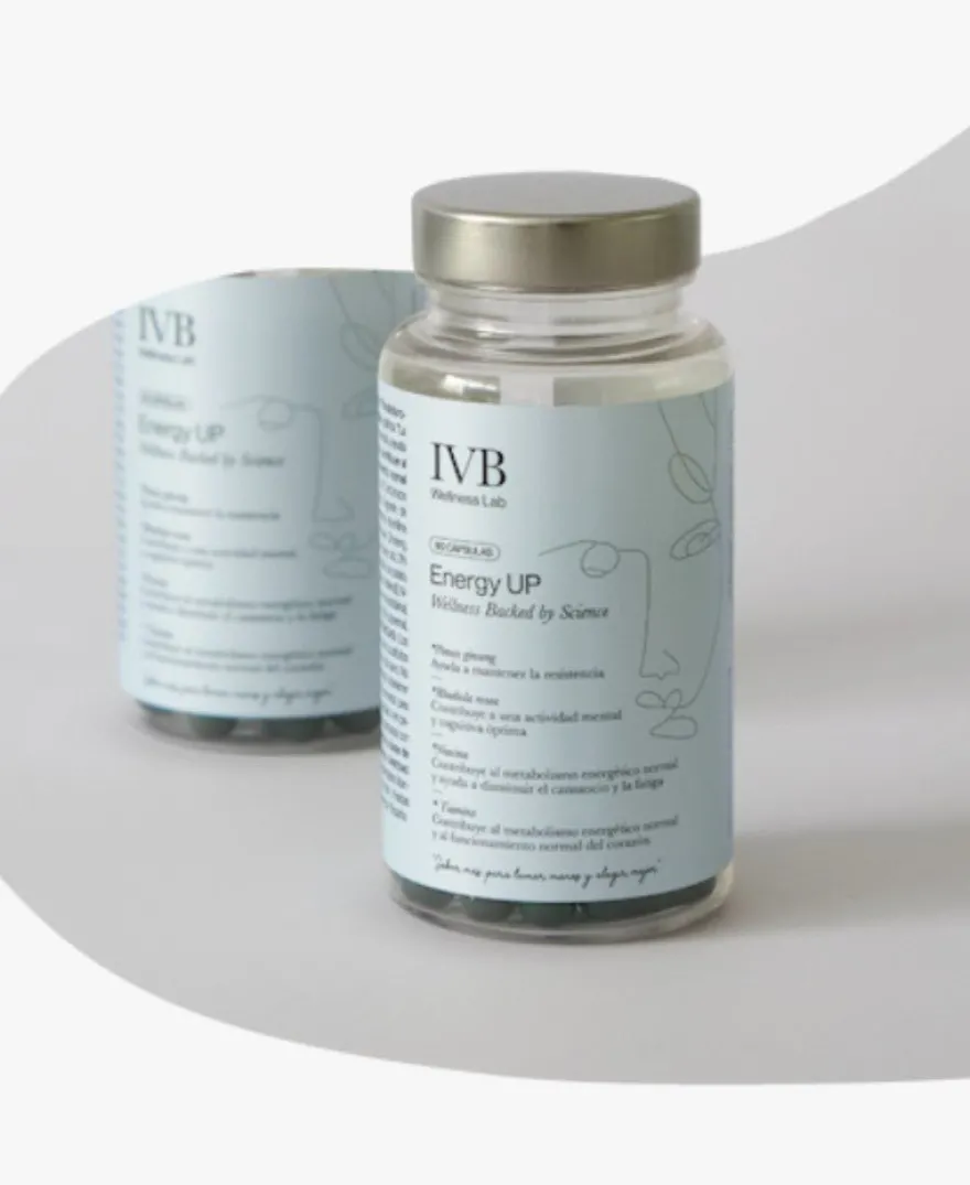 IVB Energy Up Energía y Adaptógenos 60 cápsulas