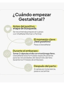 IVB Gestanatal Complemento Multivitamínico para Embarazo 60 cápsulas