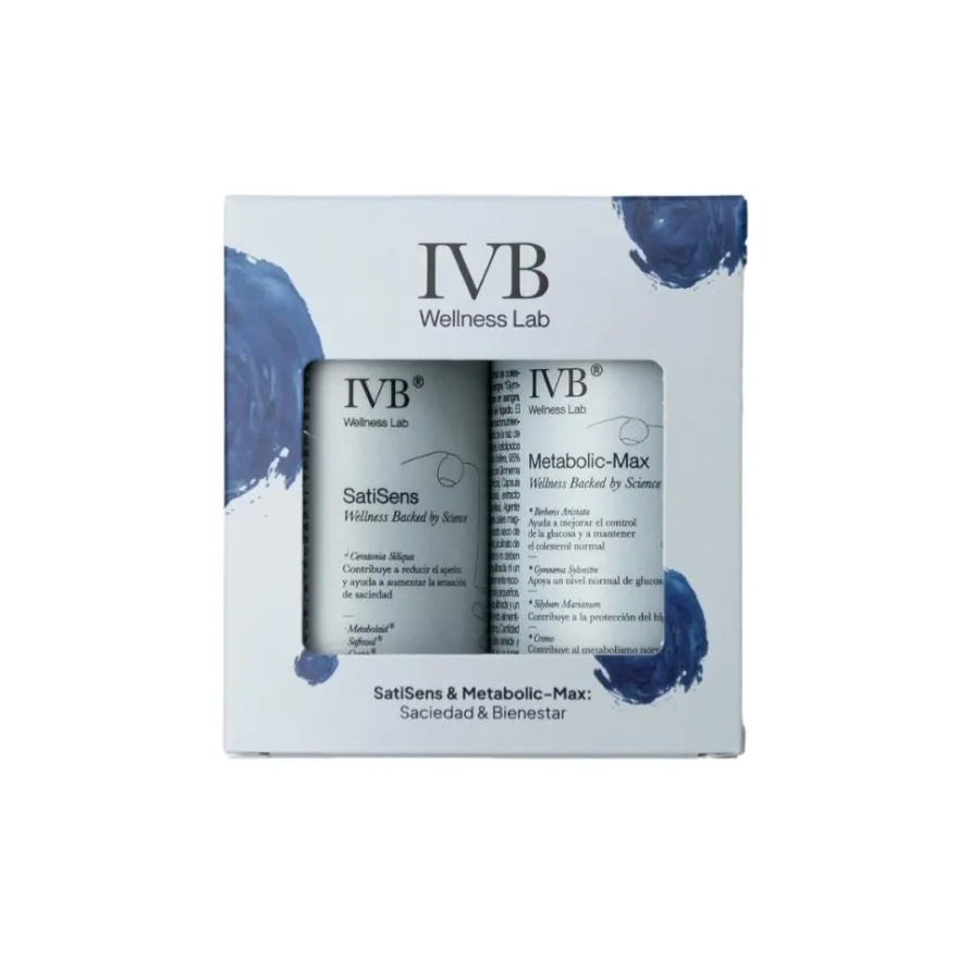 IVB Pack SatiSens 60 Cápsulas + Metabolic-Max 60 Cápsulas