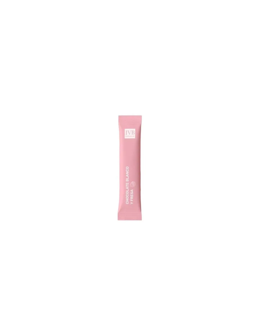 IVB Stick Chocolate Blanco y Fresa para Suplementos 10x5gr