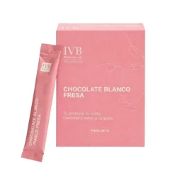 IVB Stick Chocolate Blanco y Fresa para Suplementos 10x5gr