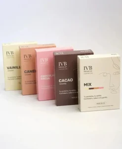 IVB Stick Mix Sabores Surtido Vainilla, Cacao, Canela y Fresa-Chocolate Blanco 10x5 g
