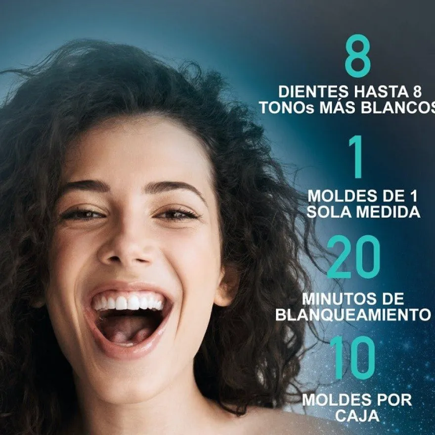 iWHITE Diamond Kit de Blanqueamiento Dental 10 moldes