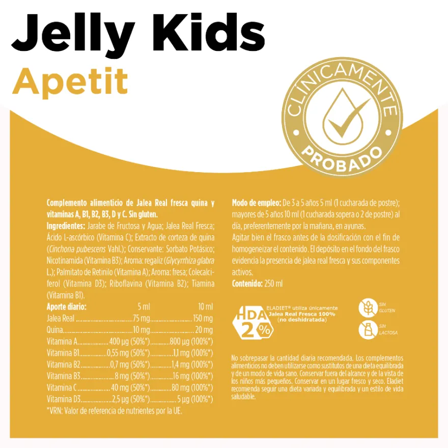 Jelly Kids Apetit Jarabe 250 ml