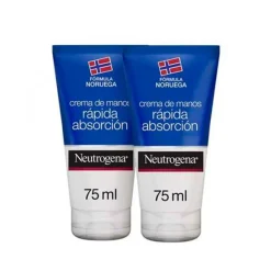 Johnson And Johnson Neutrogena Crema de Manos Rápida Absorción Dúo 150ml
