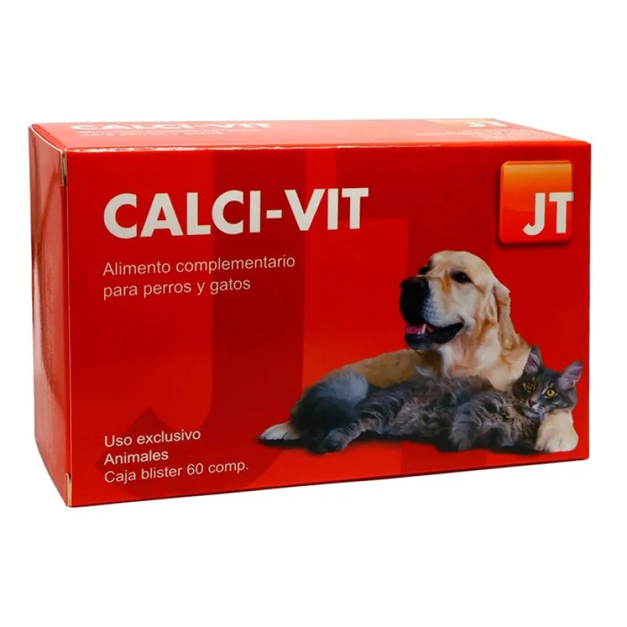 Jtpharma Calci-Vit Suplemento Dietético Tabletas 60 unidades