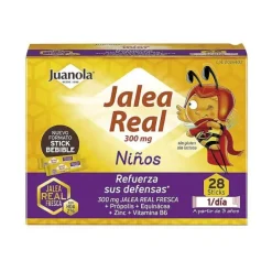 JUANOLA Jalea Real Niños 28 sticks