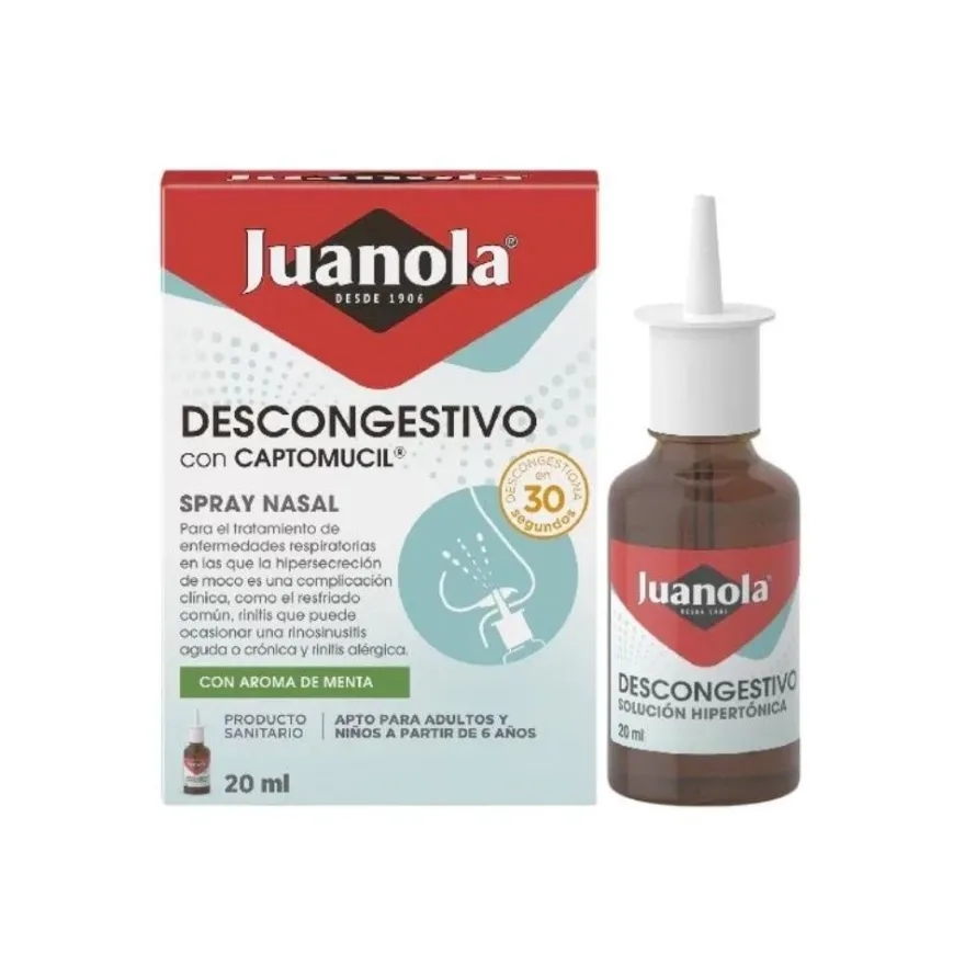 JUANOLA Spray Nasal Descongestivo 20ml