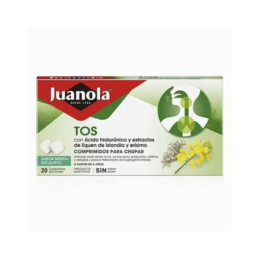 Juanola Tos Menta-Eucalipto 20 Comp