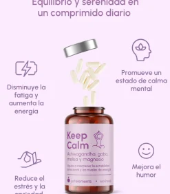 Just Elements Ashwagandha Keep Calm 120 cápsulas