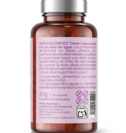 Just Elements Ashwagandha Keep Calm 120 cápsulas